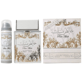 Lattafa Pure Musk Eau De Parfum 3.4 Fl.oz. + Perfumed Deodorant Inside | Unisex Fragrance | Long Lasting